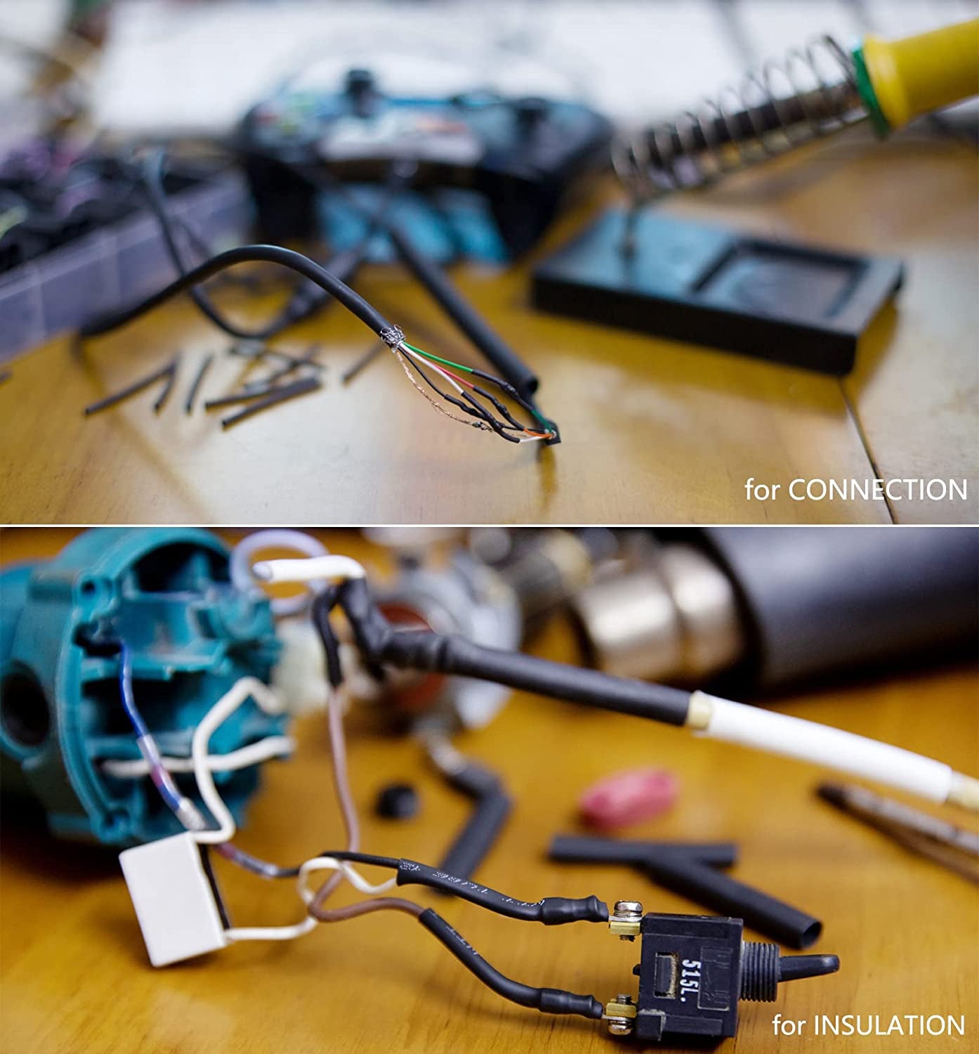 Heat Shrink Tubing Dual Wall Marine Glue Tube 2 1 Ratio 6 Colors