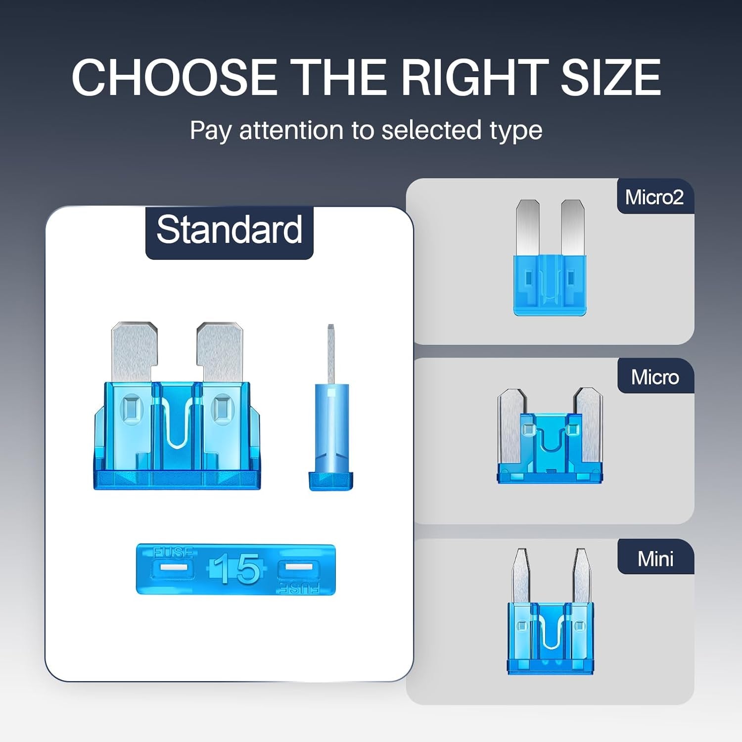 60Pcs Standard Car Fuse Kit -Replacement Fuses Assortment Kit for Car/Rv/Truck/Motorcycle(2Amp 3A 5A 7.5A 10A 15A 20A 25A 30A 35A 40A) - Standard Blade Fuses Automotive + Auto Fuse Puller