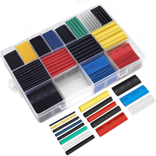 Heat Shrink Tubing Dual Wall Marine Glue Tube 2 1 Ratio 6 Colors