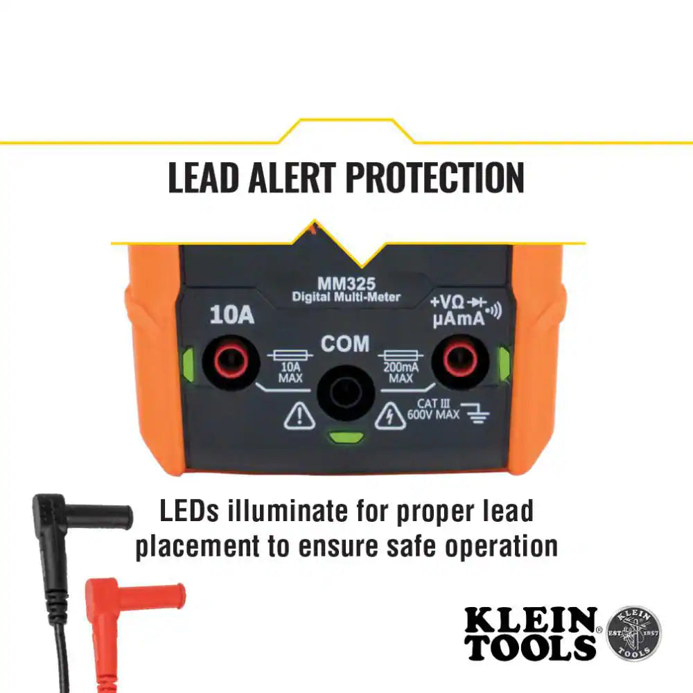 600-Volt Digital Multi-Meter, Manual-Ranging