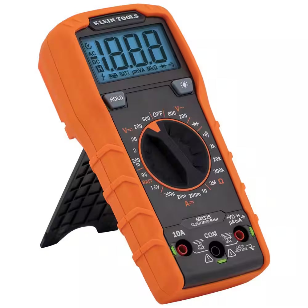 600-Volt Digital Multi-Meter, Manual-Ranging