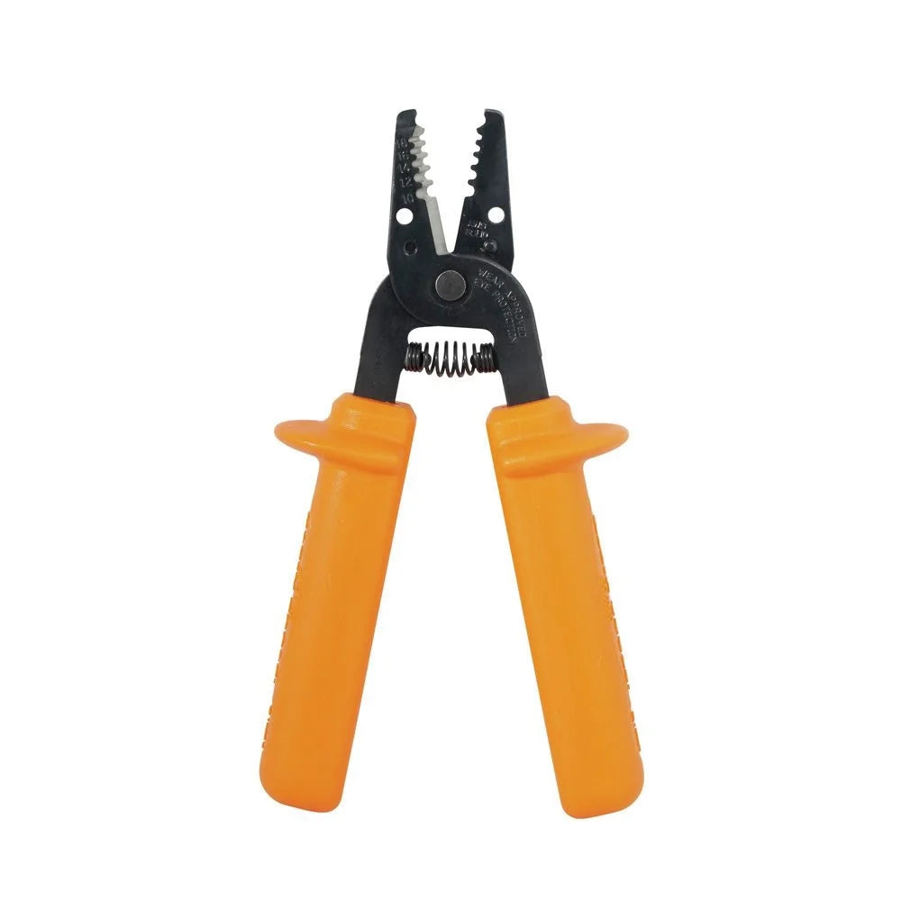 Insulated Wire Strippers, 6 In, 10-18 AWG, Orange - 1 EA (409-11045-INS)